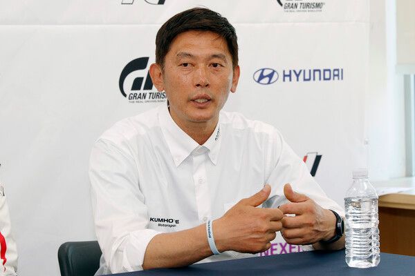 2026 현대 N 페스티벌 제2전 그란 투리스모 eN1 클래스 1위 금호 SLM 신영학 감독. 사진=전현철 기자.