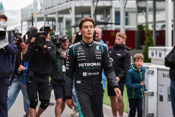 조지 러셀이 2026 F1 캐나다 GP에서 리타이어 했다. 사진=메르세데스 F1