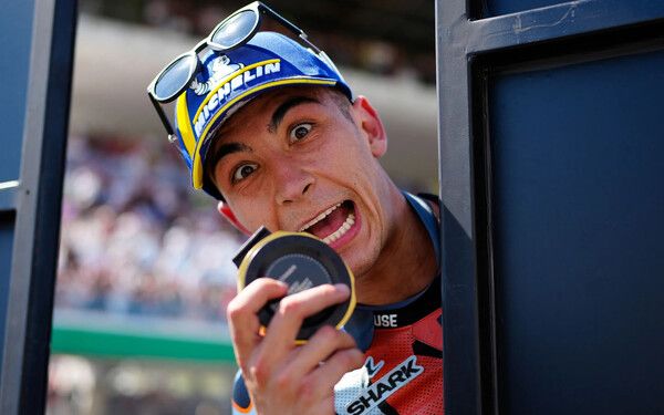 라울 페르난데스(트랙하우스)가 자신의 모토GP 스프린트 첫 우승을 차지했다. 사진=motogp.com