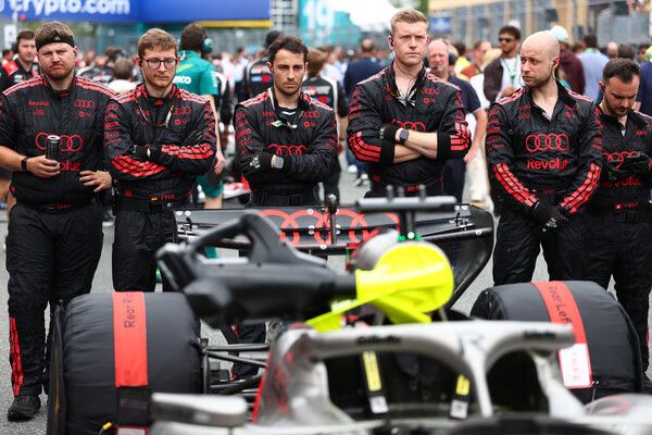 아우디 F1 팀이 2026 F1 제4전 마이애미 GP에서 아쉬움과 가능성을 동시에 마주했다. 사진=아우디 F1