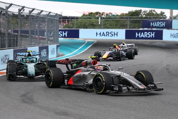아우디 F1 팀이 2026 F1 제4전 마이애미 GP에서 아쉬움과 가능성을 동시에 마주했다. 사진=아우디 F1