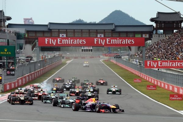 F1 자연흡기 V8 엔진 시대의 마지막 F1 코리아 그랑프리. 사진=F1 코리아 GP