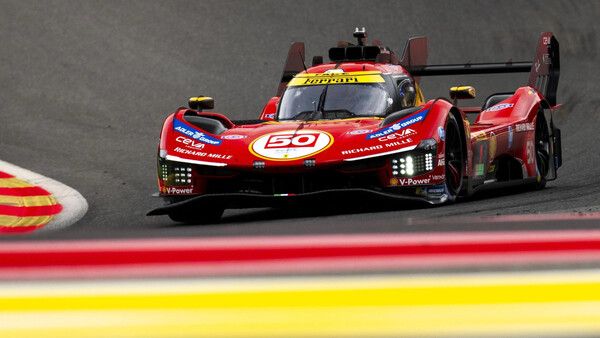 페라리가 2026 FIA WEC 제2전 스파 6시간 FP1에서 하이퍼카 클래스 톱 타임을 기록했다. 사진=FIA WEC