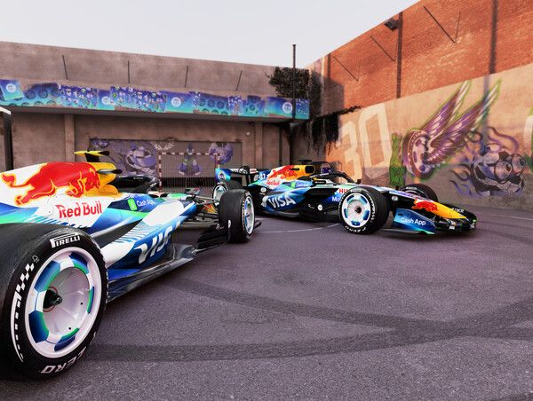 ‘비자 캐시 앱 레이싱불스 F1 팀’이 2026 바르셀로나 그랑프리를 앞두고 스페셜 리버리를 공개했다. 사진=레이싱불스
