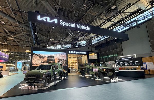 기아가 세계 최대 규모의 방위산업 전시회인 ‘Eurosatory 2026’에 참가해 다양한 군용차량을 선보인다.