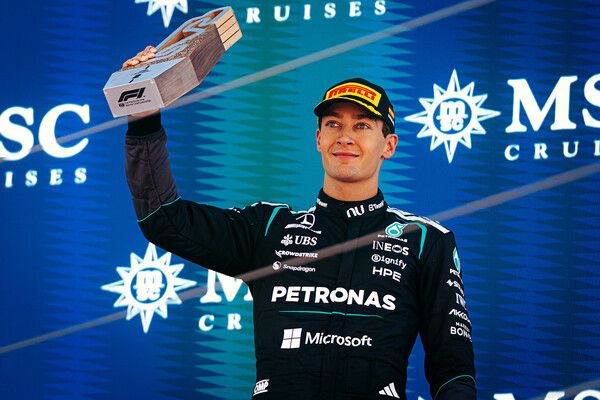 2026 F1 제7전 바르셀로나-카탈루냐 그랑프리에서 2위를 한 조지 러셀. 사진=메르세데스