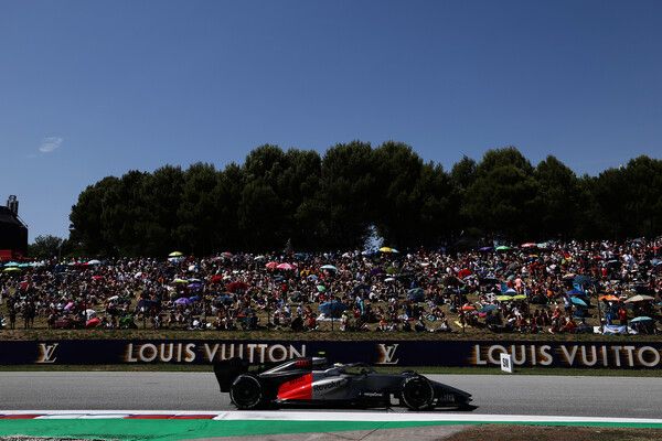 아우디 F1 팀이 2026 F1 제7전 바르셀로나-카탈루냐 GP에서 포인트권 경쟁력에도 빈손으로 돌아섰다. 사진=아우디 F1