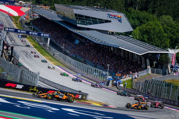 2025 F1 오스트리아 그랑프리 장면. 사진=레드불링