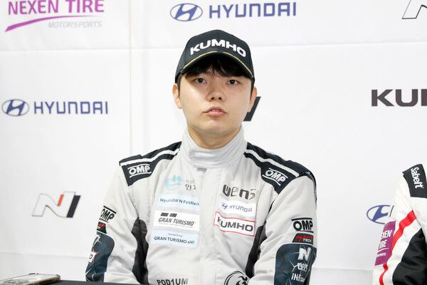 2026 현대 N 페스티벌 제2전 그란 투리스모 eN1 클래스 레이스 2 2위 김동은. 사진=전현철 기자.