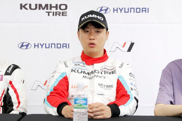 2026 현대 N 페스티벌 제2전 그란 투리스모 eN1 클래스 레이스 2 3위 이창욱. 사진=전현철 기자.