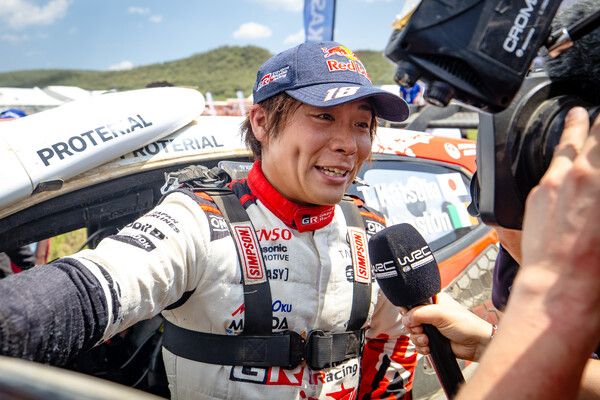 2026 FIA WRC 제3전 사파리 랠리에서 우승한 타카모토 가츠타. 사진=토요타 가주 레이싱