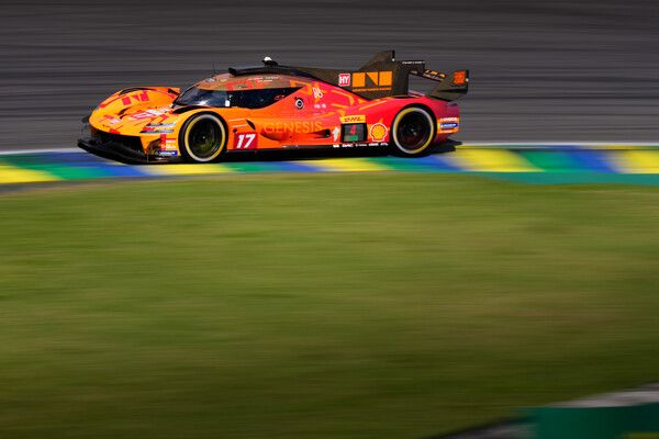 제네시스 마그마 레이싱이 2026 FIA WEC 제4전 롤렉스 상파울루 6시간에서 두 대의 GMR-001을 기술적 문제 없이 완주시키며 신뢰성 개선을 확인했다. 사진=제네시스 마그마 레이싱