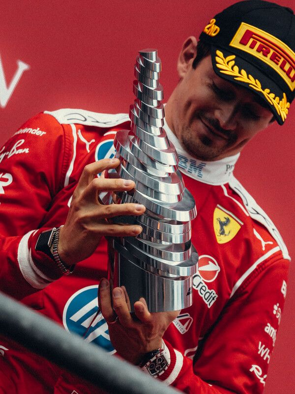 2026 F1 제10전 벨기에 GP에서 2위를 한 샤를 르클레르. 사진=페라리