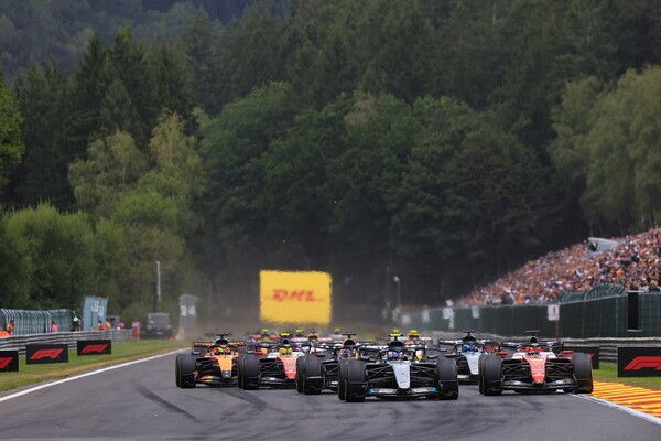 2026 F1 제10전 벨기에 GP 결선 스타트 장면. 사진=메르세데스 F1