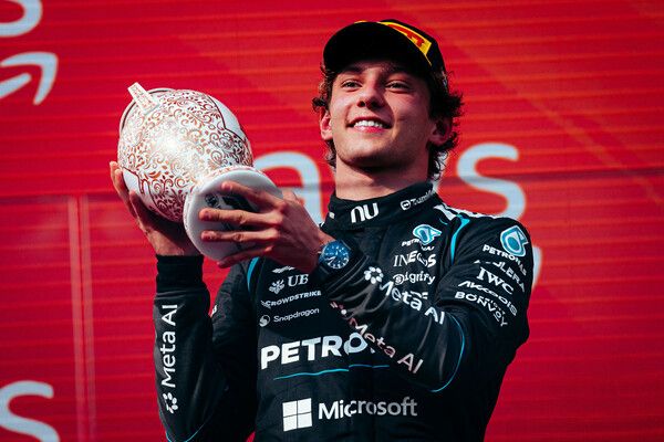 안드레아 키미 안토넬리가 2026 F1 제11전 헝가리 GP에서 3위를 했다. 사진=메르세데스 F1