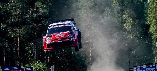 다카모토 가츠타(토요타)가 2026 FIA 월드 랠리 챔피언십(WRC) 제10전 핀란드 랠리 셰이크다운에서 가장 빨랐다. 사진=WRC