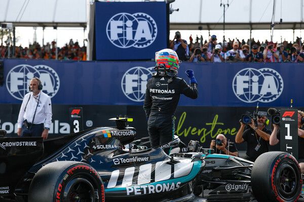 안드레아 키미 안토넬리가 2026 F1 제9전 영국 GP&nbsp;스프린트에서 우승했다. 사진=메르세데스 F1