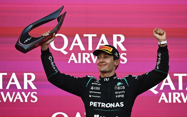 2026 F1 제15전 아제르바이잔 그랑프리에서 조지 러셀이 우승했다. 사진=메르세데스 F1