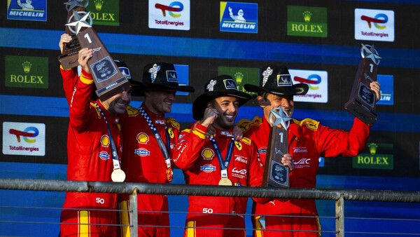 페라리가 COTA에서 막판까지 우승을 이끌던 토요타의 리타이어를 놓치지 않고 2026 FIA WEC 시즌 첫 승을 완성했다. 사진=FIA WEC