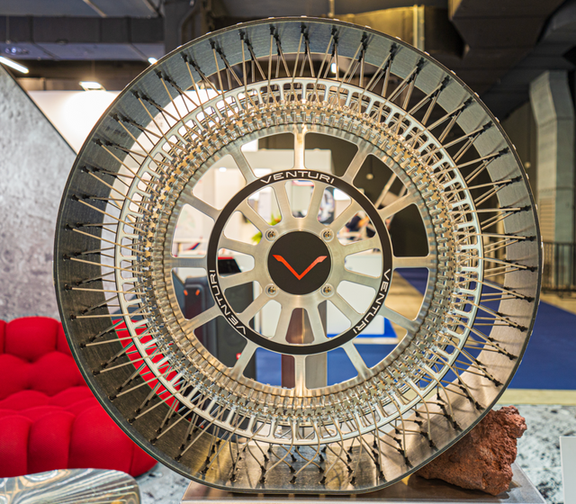 벤투리 아스트로랩 달 탐사선 바퀴. (사진=지식인미나니)