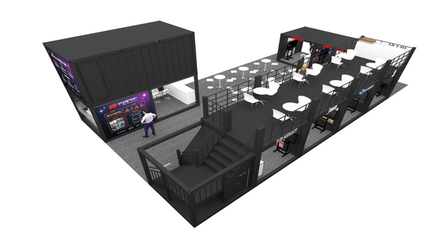 지스타(G-STAR) 2024 부스 디자인 후면. (사진=GICON)