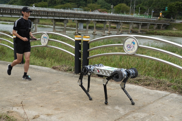 마라톤 주행 모습. (사진=카이스트)