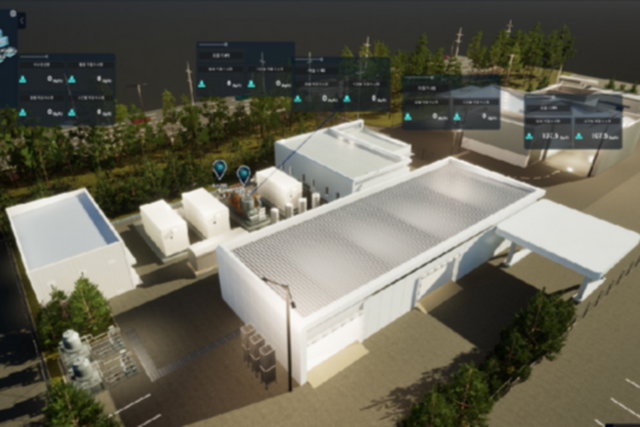 '디지털트윈 저작 솔루션 개발' 과제. (사진=전남정보문화산업진흥원)