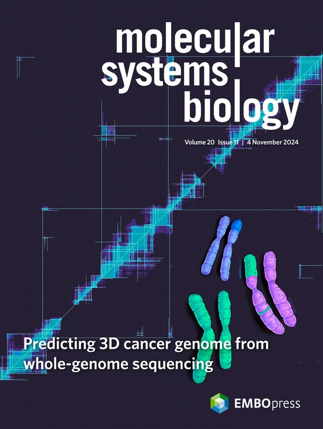 ‘Molecular Systems Biology’에 표지논문으로 게재