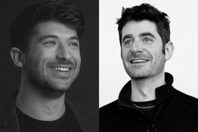 데이비드 벤하임 최고기술책임자(CTO)와 그렉 마크 최고경영자(CEO). (사진=백플립)