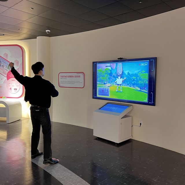 인공지능과 함께하는 모션아트. (사진=국립광주과학관)