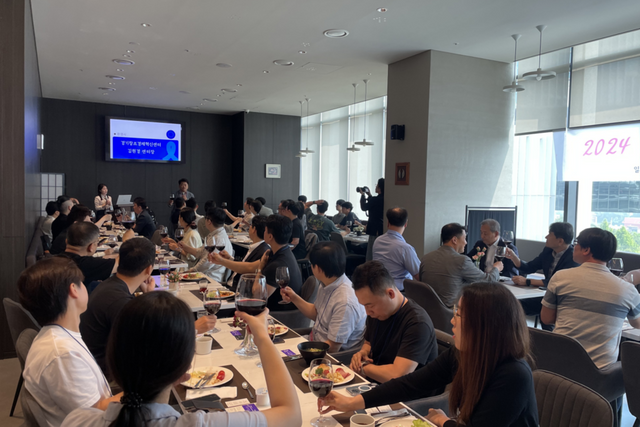 지난 6월 창업존 오픈콜라보레이션 사업에 앞서 진행된 ‘2024 판교 창업존 입주기업 네트워킹데이’ 모습. (사진=경기창조경제혁신센터)