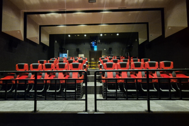 리뉴얼된 4D영상관 모션 시트. (사진=국립광주과학관)