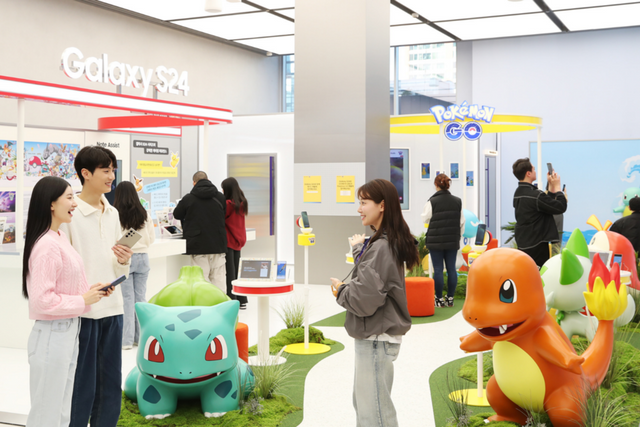삼성전자가 삼성 강남에 ‘포켓몬’과 협업해 오픈한 ‘갤럭시 스튜디오 Game’ 전경. (사진=삼성전자)