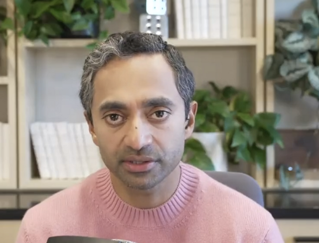 차마스 팔리하피티야. (사진=Chamath Palihapitiya X)