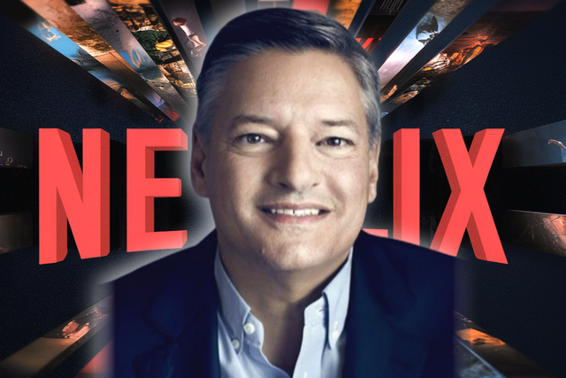 테드 서랜도스 CEO. (사진=넷플릭스, 편집=AI포스트)