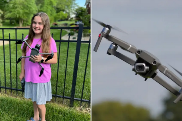 세계 최연소 드론 영상제작자 루이자 로이어(Louisa Royer). (사진=기네스월드레코드)