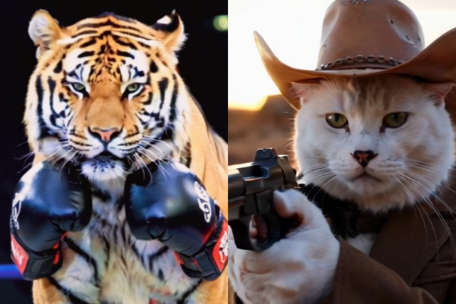 AI 모델 클링으로 제작된 AI 영상 갈무리. (사진=클링AI)