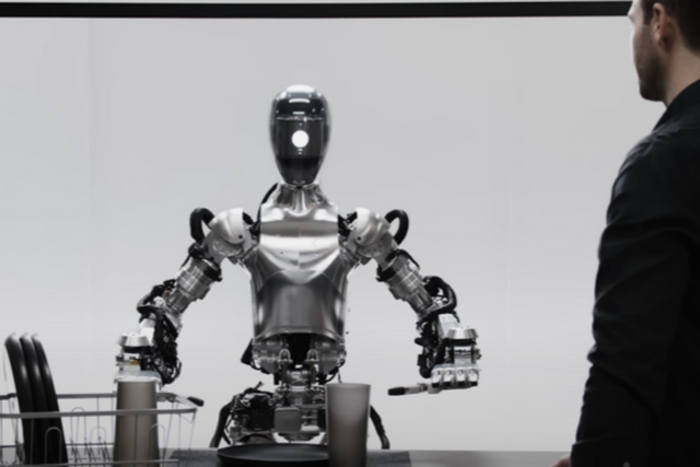 오픈AI가 개발한 AI 모델이 탑재된 피규어 01. (사진=Figure Youtube)