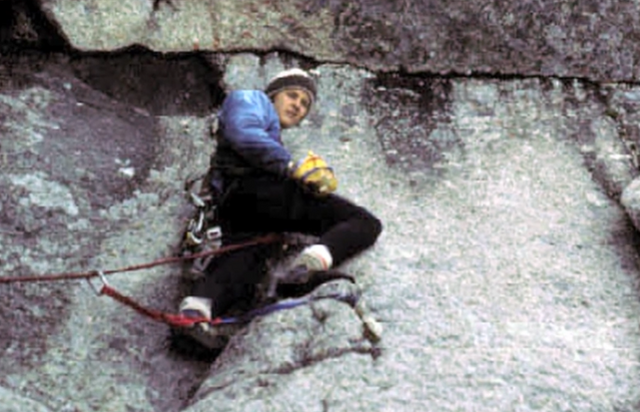 휴 허 교수가 사고를 당하기 전 암벽을 등반하는 사진. (사진=MIT)