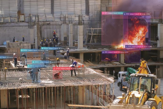 ‘세이지 세이프티(SAIGE SAFETY)’ 모니터링 화면. (사진=세이지)