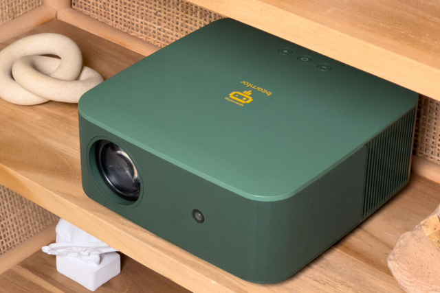 출시 5개월 만에 홈 엔터테인먼트 시장에서 주목받고 있는 빔톨 스페이스쉽. (사진=머클루트)