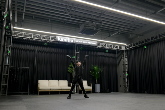 VE 사업부 모션캡처 스튜디오 전경. (사진=루이플로)