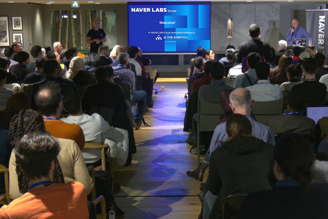 네이버랩스 유럽 제4회 AI for Robotics 워크샵 현장. (사진=네이버랩스)