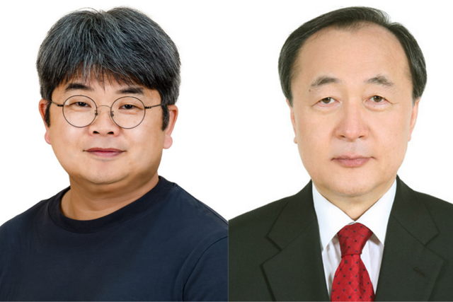 왼쪽부터 GIST 인문사회과학부 김동혁 교수, 고려대학교 노어노문학과 허승철 명예교수. (사진=GIST)