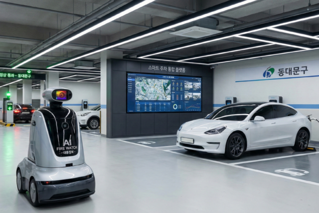 동대문구 스마트 공영주차장 사업 예상도. (사진=대흥정보)