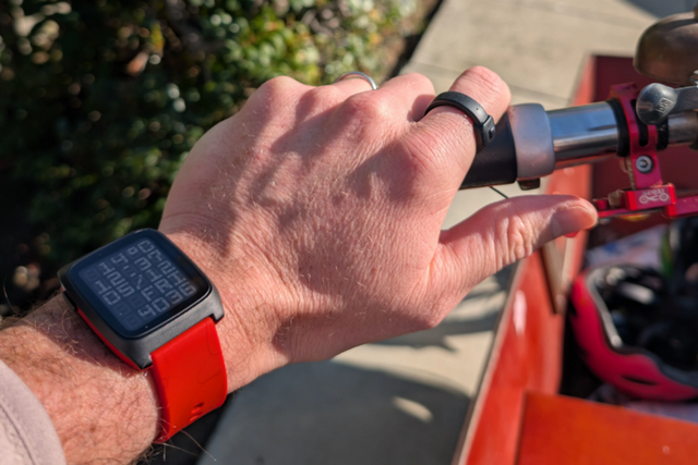 페블이 내놓은 AI 반지. (사진=페블)