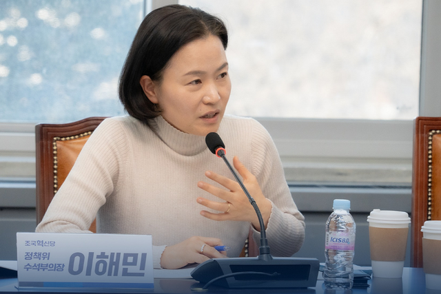 이해민 조국혁신당 의원. (사진=이해민 의원 SNS)