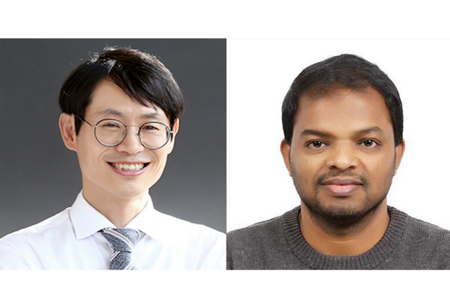 의생명공학과 정의헌 교수, 모드. 아프잘 칸(Mohd. Afzal Khan) 박사. (사진=지스트)