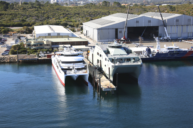 오스탈 사(社) 서호주 헨더슨 조선소 전경. (사진=오스탈)