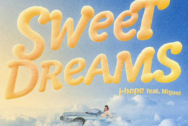 제이홉의 디지털 싱글 ‘Sweet Dreams(feat. Miguel)’의 앨범 커버. (사진=틱톡코리아)